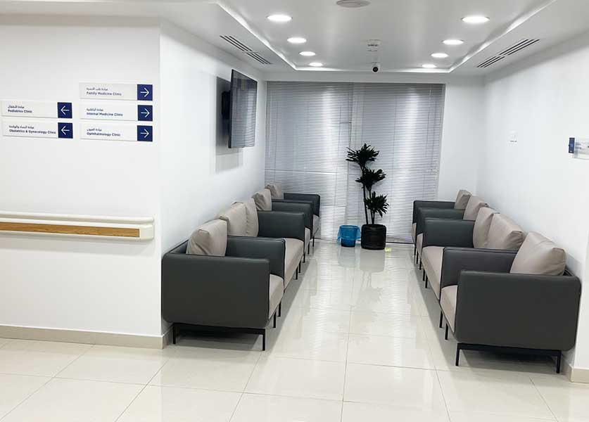 Al-Khobar Medical Complex, Saudi Arabia Waiting Room