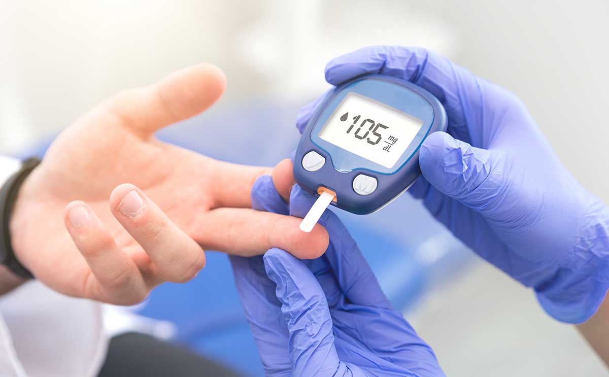 Diabetes tests at Al-Khobar Medical Complex, Al-Khobar, Saudi Arabia