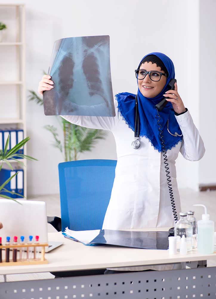 Female Radiology Physician and specialist at Al-Khobar Medical Complex, Al-Khobar, Saudi Arabia