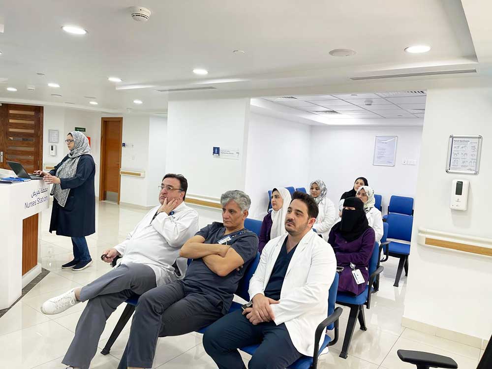 Lectures and training at SignatureCare Global Medical Complex, Al-Khobar, Saudi Arabia